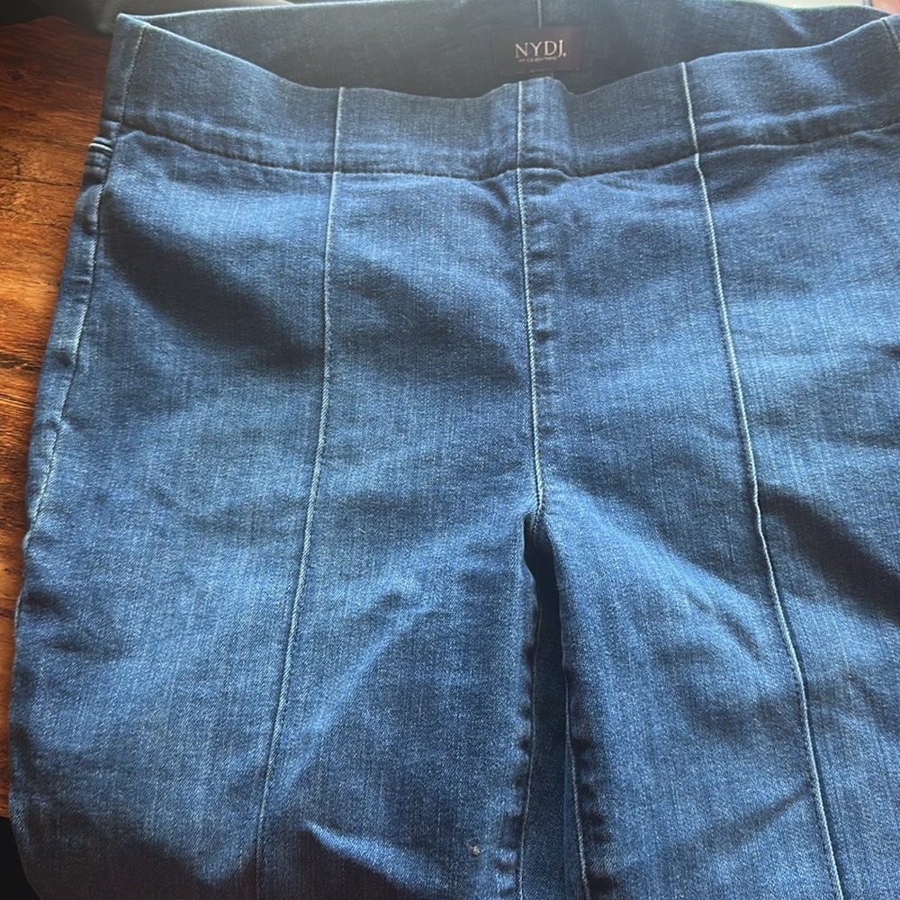 NYDJ Women's Classic Blue Straight Leg Jeans